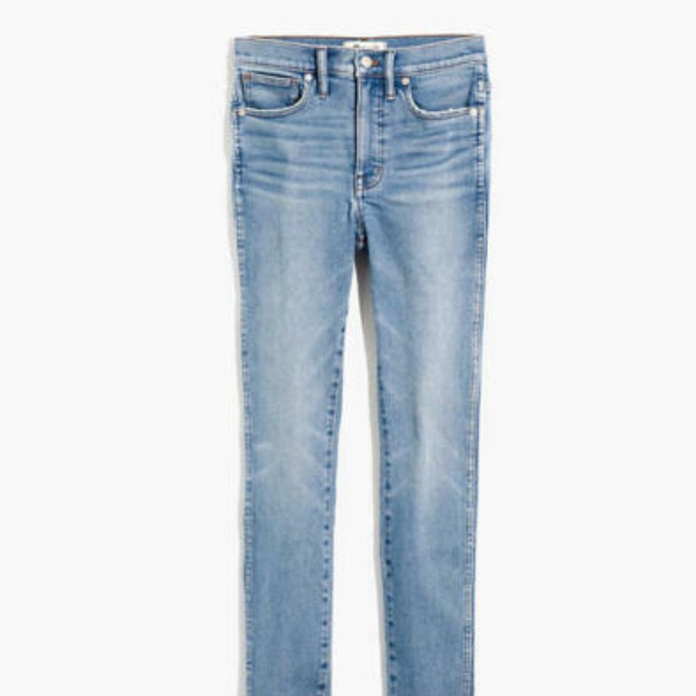 Madewell High Rise Skinny Jeans Hamden Wash 30T